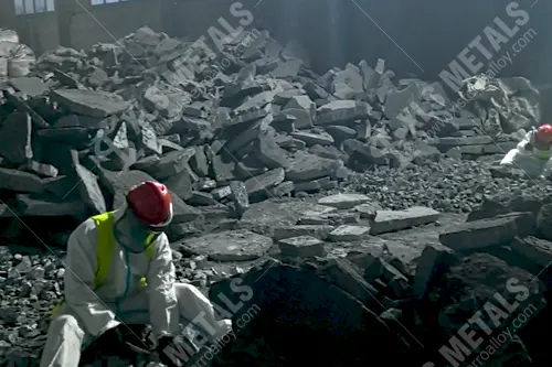 Ferroalloy processing